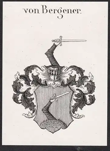 von Bergener - Wappen coat of arms