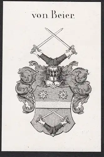 von Beier - Wappen coat of arms