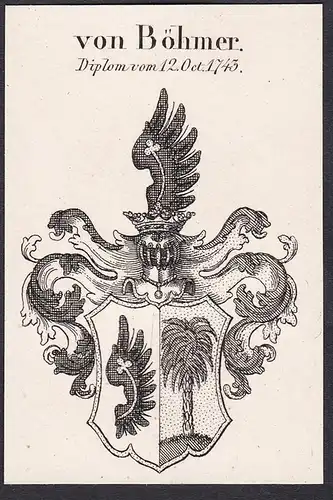 von Böhmer - Wappen coat of arms