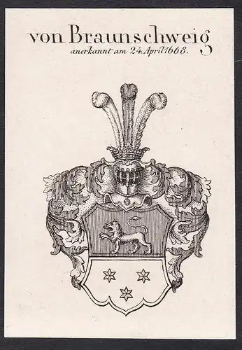 von Braunschweig - Wappen coat of arms