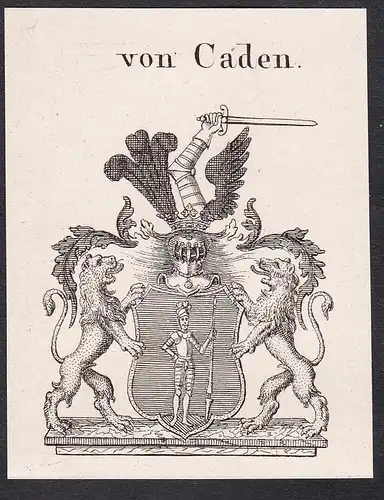 von Caden - Wappen coat of arms