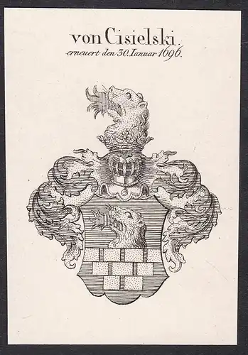 von Cisielski - Wappen coat of arms