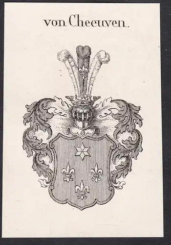 von Cheeuven - Wappen coat of arms