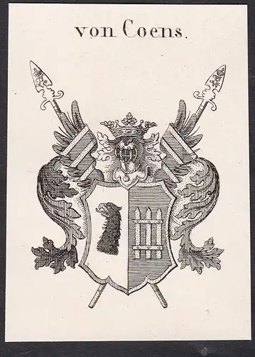 von Coens - Wappen coat of arms