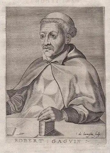 Robert Gaguin - Robert Gaguin (1433-1501) Humanist philosopher Calonne-sur-la-Lys Frankreich Portrait