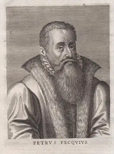 Petrus Pecquius - Petrus Peckius the Elder (1529-1589) jurist Marine naval Zierikzee Leuven Douai Mechelen Por