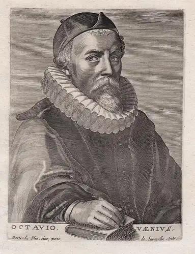 Octavio Vaenius - Otto van Veen (1556-1629) painter Maler peintre humanist Antwerp Brussels Bruxelles Portrait