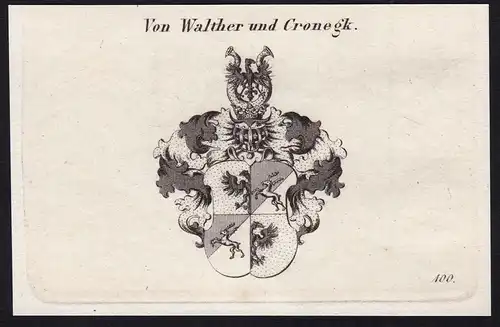 Von Walther und Cronegk - Wappen coat of arms