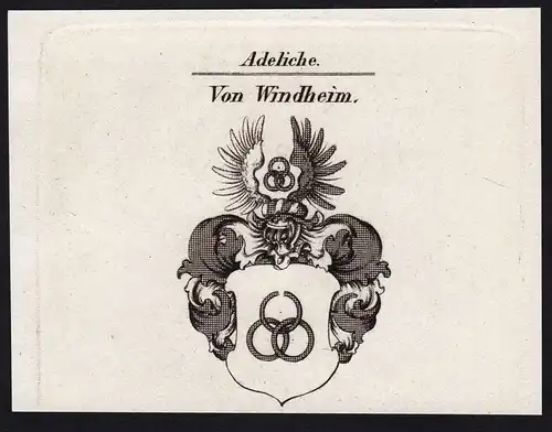 Von Windheim - Wappen coat of arms