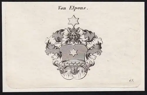 Von Elpons - Wappen coat of arms