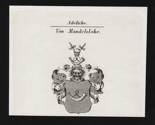 Von Mandelslohe - Wappen coat of arms