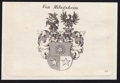 Von Milagsheim - Wappen coat of arms