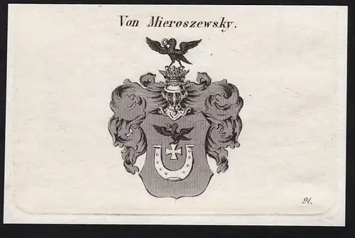 Von Mieroszewsky - Wappen coat of arms