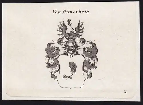 Von Hünerbein - Wappen coat of arms