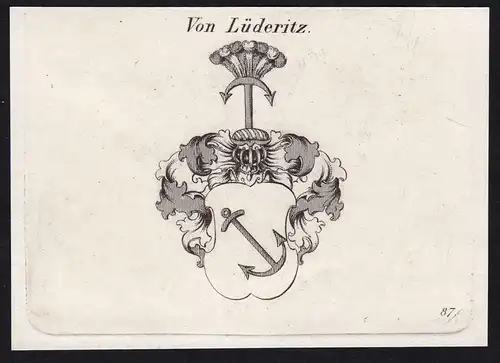 Von Lüderitz - Wappen coat of arms