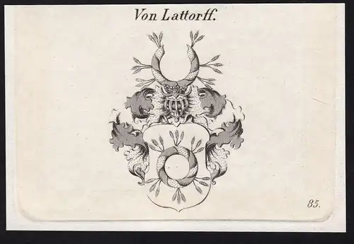 Von Lattorff - Wappen coat of arms