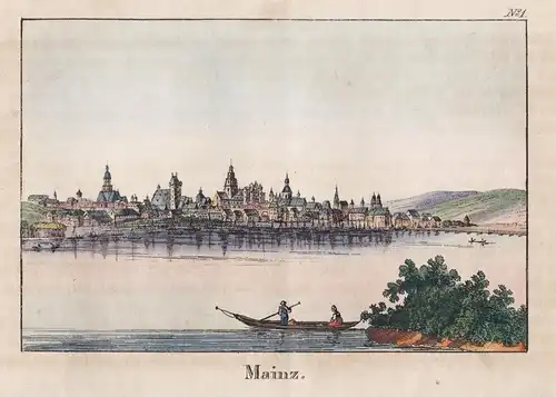 Mainz - Rheinland-Pfalz Gesamtansicht Ansicht view
