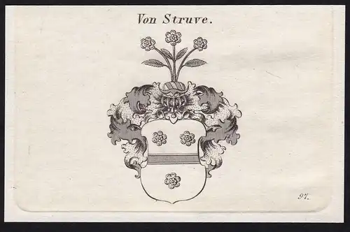 Von Struve - Wappen coat of arms