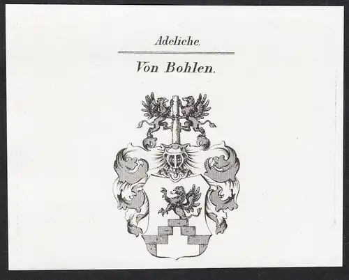 Von Bohlen - Wappen coat of arms
