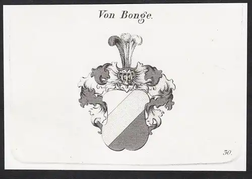 Von Bonge - Wappen coat of arms