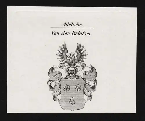 Von der Brinken - Wappen coat of arms
