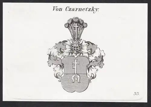 Von Czarnetzky - Wappen coat of arms