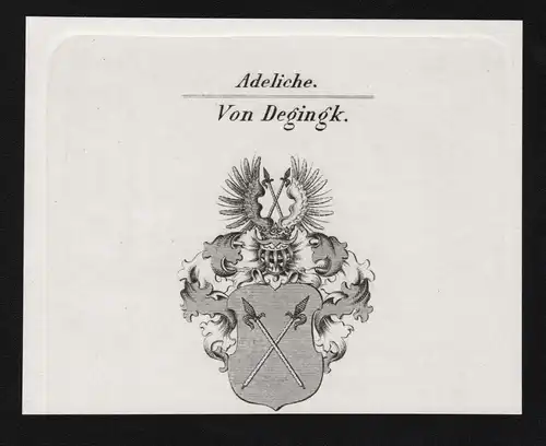 Von Degingk - Wappen coat of arms