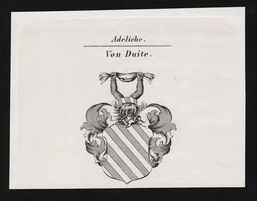 Von Duite - Wappen coat of arms