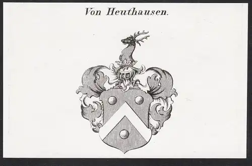 Von Heuthausen - Wappen coat of arms