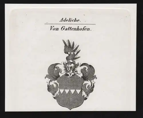 Von Gattenhofen - Wappen coat of arms