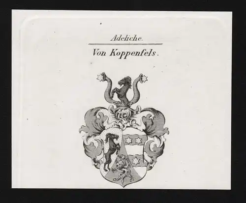 Von Koppenfels - Wappen coat of arms