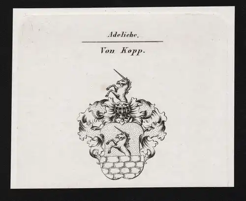 Von Kopp - Wappen coat of arms