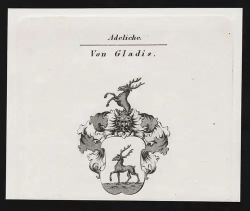 Von Gladis - Wappen coat of arms