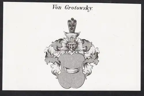 Von Grotowsky - Wappen coat of arms