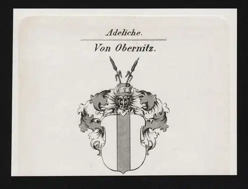 Von Obernitz - Wappen coat of arms