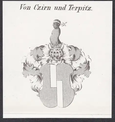 Von Czirn und Terpitz - Wappen coat of arms