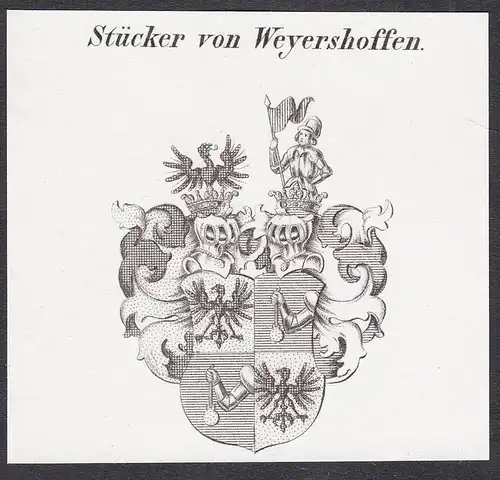 Stücker von Weyershoffen - Wappen coat of arms