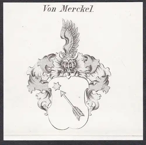 Von Merckel - Wappen coat of arms