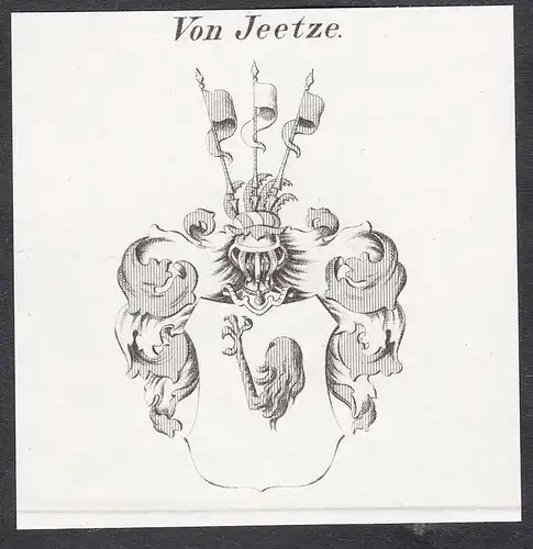 Von Jeetze - Wappen coat of arms
