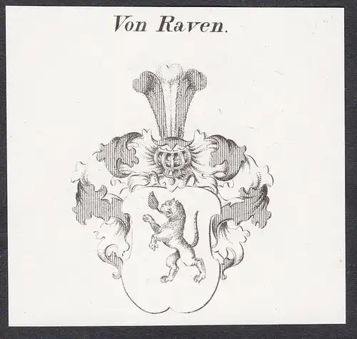 Von Raven - Wappen coat of arms