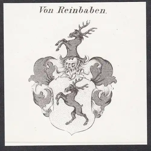 Von Reinbaben - Wappen coat of arms