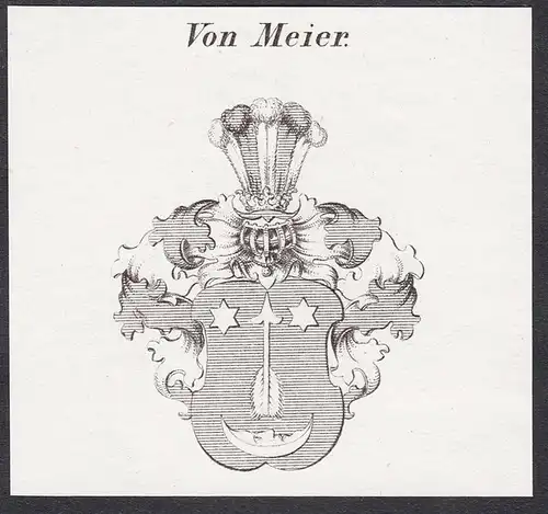 Von Meier - Wappen coat of arms