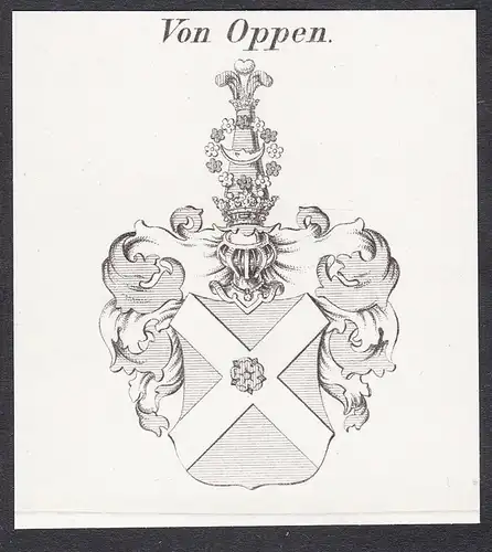 Von Oppen - Wappen coat of arms