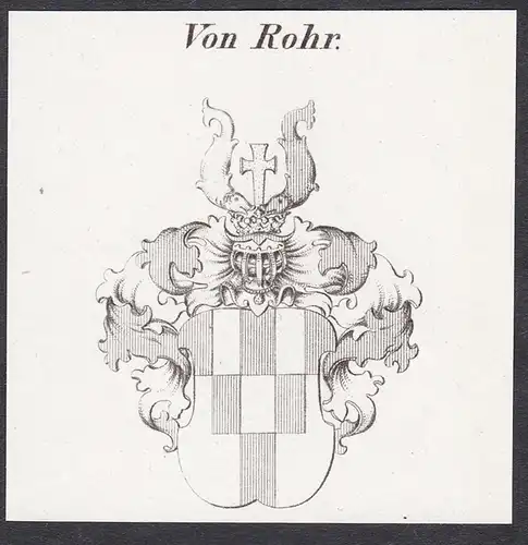 Von Rohr - Wappen coat of arms