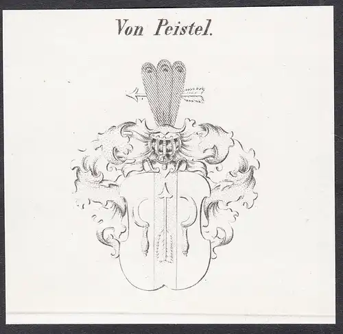 Von Peistel - Wappen coat of arms