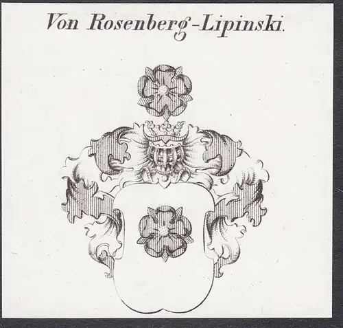 Von Rosenberg-Lipinski - Wappen coat of arms
