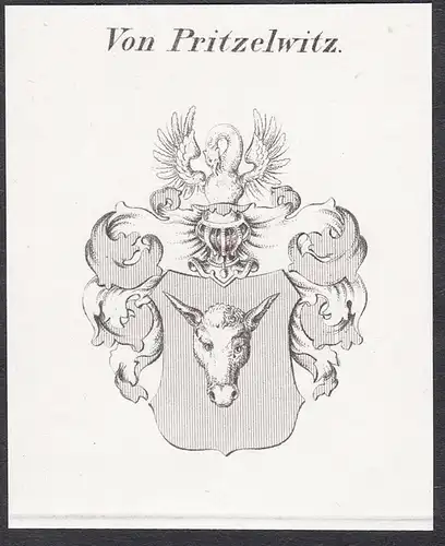 Von Pritzelwitz - Wappen coat of arms