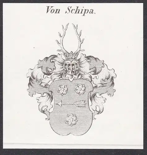 Von Schipa - Wappen coat of arms