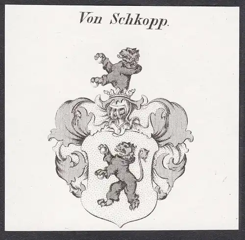 Von Schkopp - Wappen coat of arms
