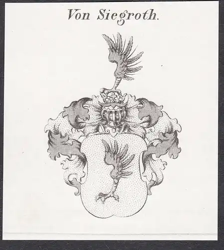 Von Siegroth - Wappen coat of arms
